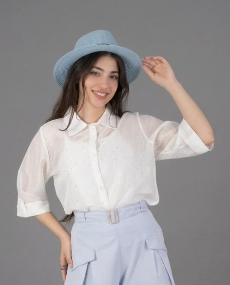 شومیز مدل شیشه ای